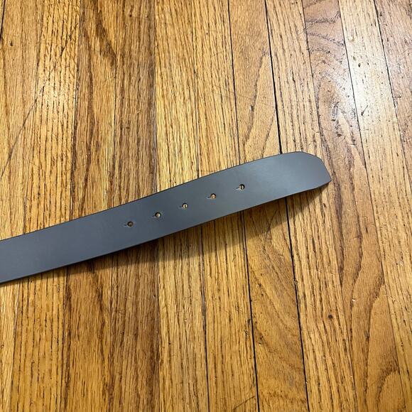 Short Par 4 Belt Mens 42-45 XL Gray Buckle - Picture 3 of 6